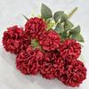 Spring Qi Seven Branch Edge Ball Artificial Flower Wedding Decor For Photography And Home Use
