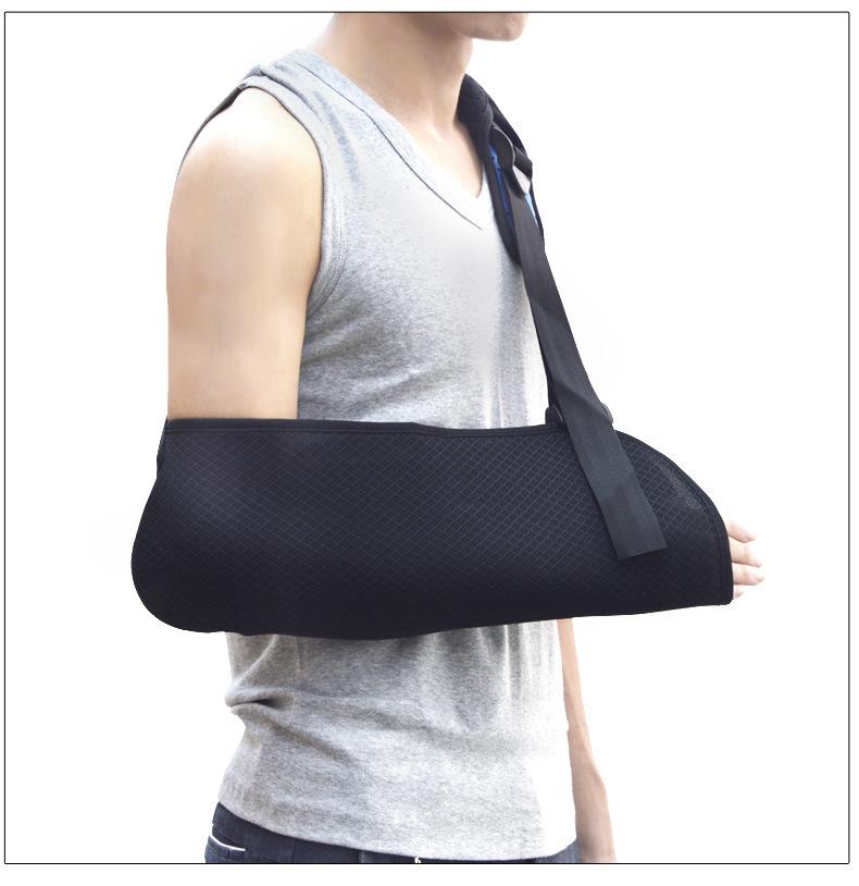 Factory Adjustable Mesh Forearm Sling Arm Sling Shoulder Immobilizer Injury Arm Brace S синий
