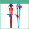 Disney Marvel Kids Training Chopsticks 123 Stage Learning Chopsticks For Babies With 3d Spider-man Design