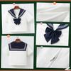 Sailor Uniform Full Set Black High School Junior High School Student Student Fancy Loose School Plus Cosplay [BeLoved] (Includes Socks) - Girl, Girl,