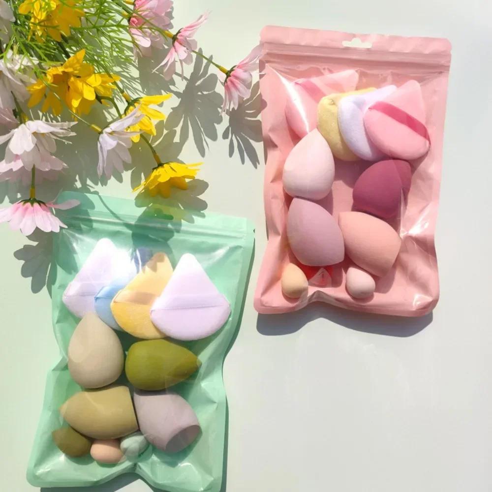 

11/12Pcs Cosmetic Puff Makeup Sponge Blender Beauty Egg Foundation Sponges Powder Puff Women Make Up Accessories Beauty Tools