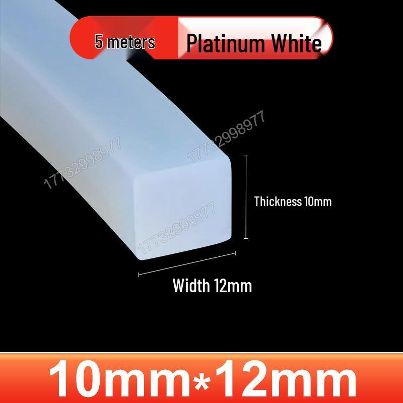 High-Temperature Resistant Transparent Silicone Rubber Sealing Strip