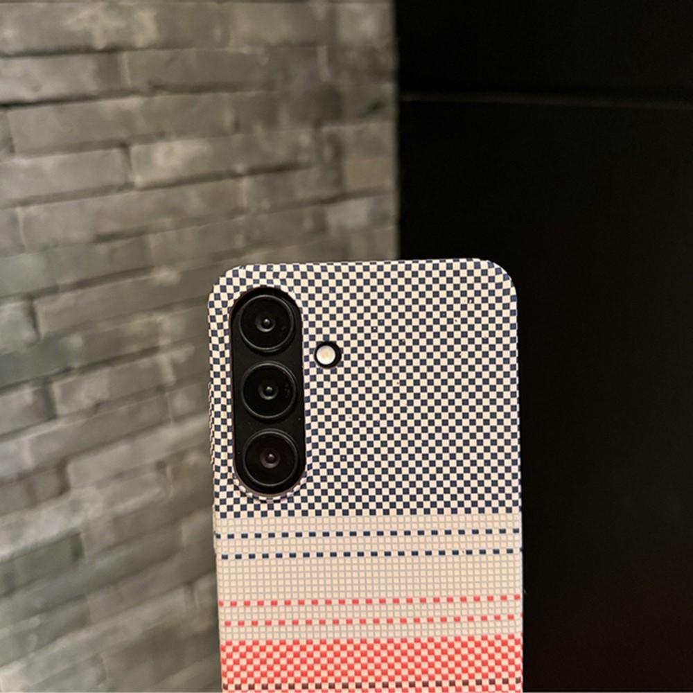 Slim Magnetic Carbon Fiber Pattern Case For Samsung Galaxy S23 S24 S2 Ultra Plus For Shockproof Hard PC Cover