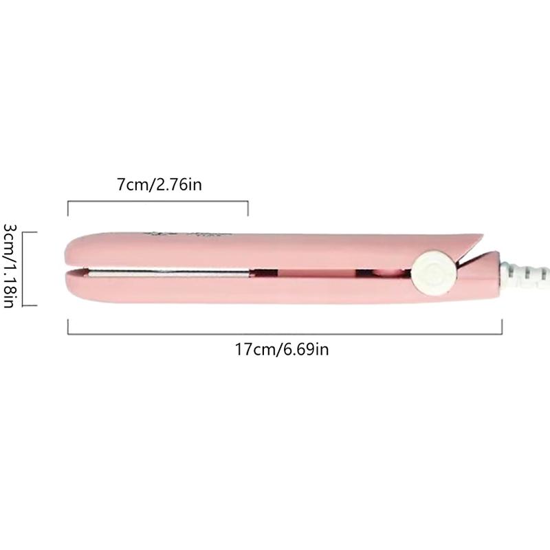 Hair Straightener Curling Iron Mini Ironing Board Hairdressing Tool Straight Curling Dual-Purpose Straightening Board Plywood