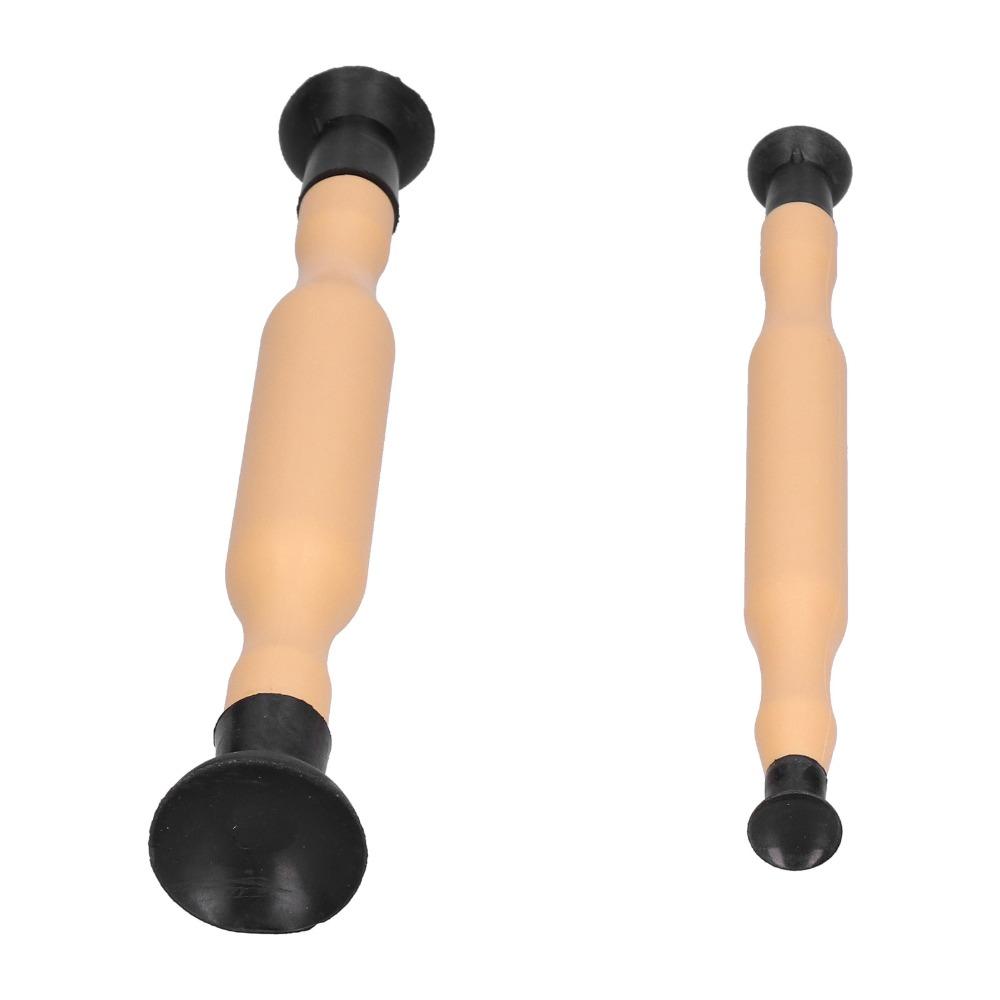 2PCS Hardwood Handle Valve Grinding Tool Double Ended Spring Compressor Tools  Sealing Maintenance