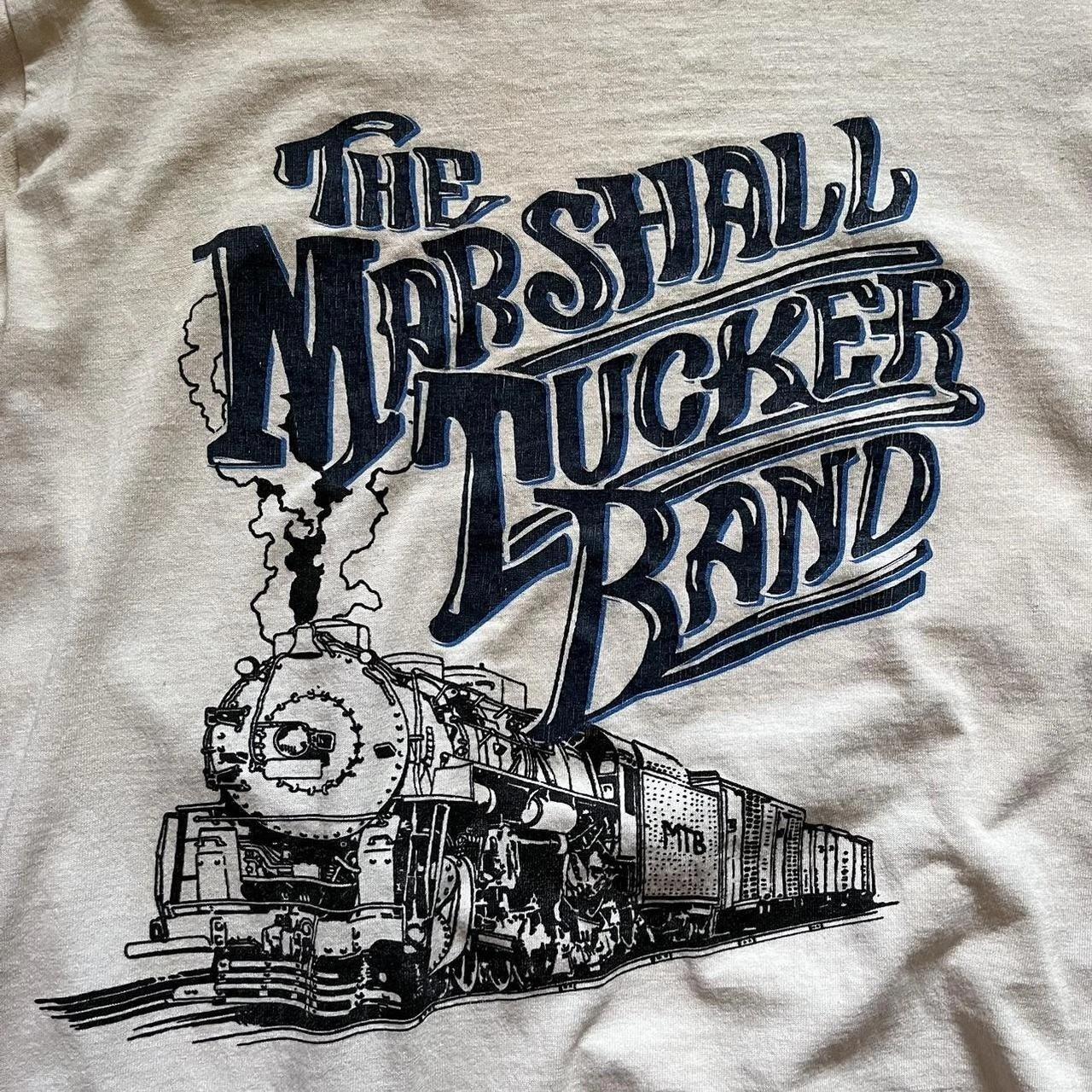 

80s retro Marshall Tucker Band train tour remake white tee shirt Men Women Unisex T-Shirt XL