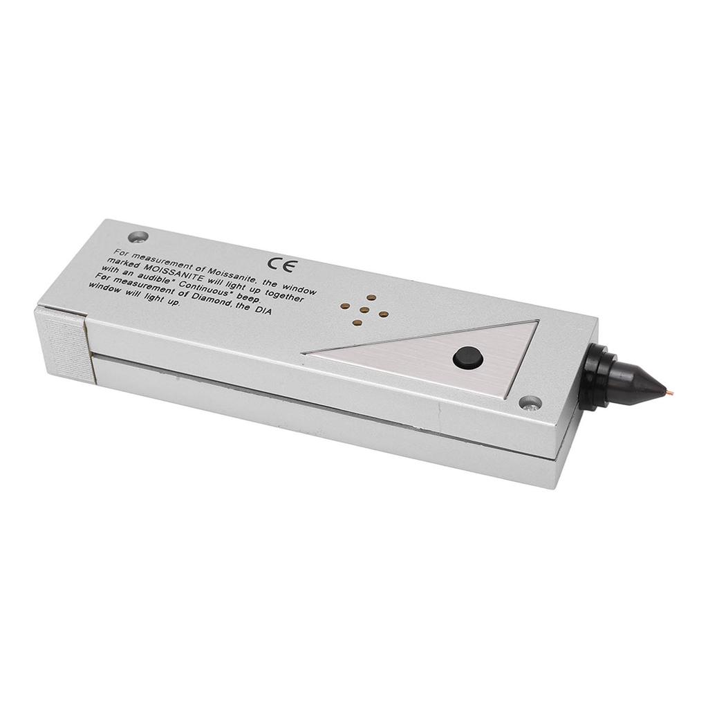 LCD Display Diamond Tester Moissanite Hardness Detector Jeweler Testing Tool with LED Indicator