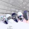 Winter Penguin Nail Art  Template Nail Stamping Plate Image Paint Polish Stencil Stainless Steel