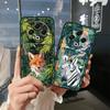 Silicone Fashion Design Phone Case For Tecno Spark30 4G/KL6 Full wrap protective Cute Durable Cartoon Soft case Cover