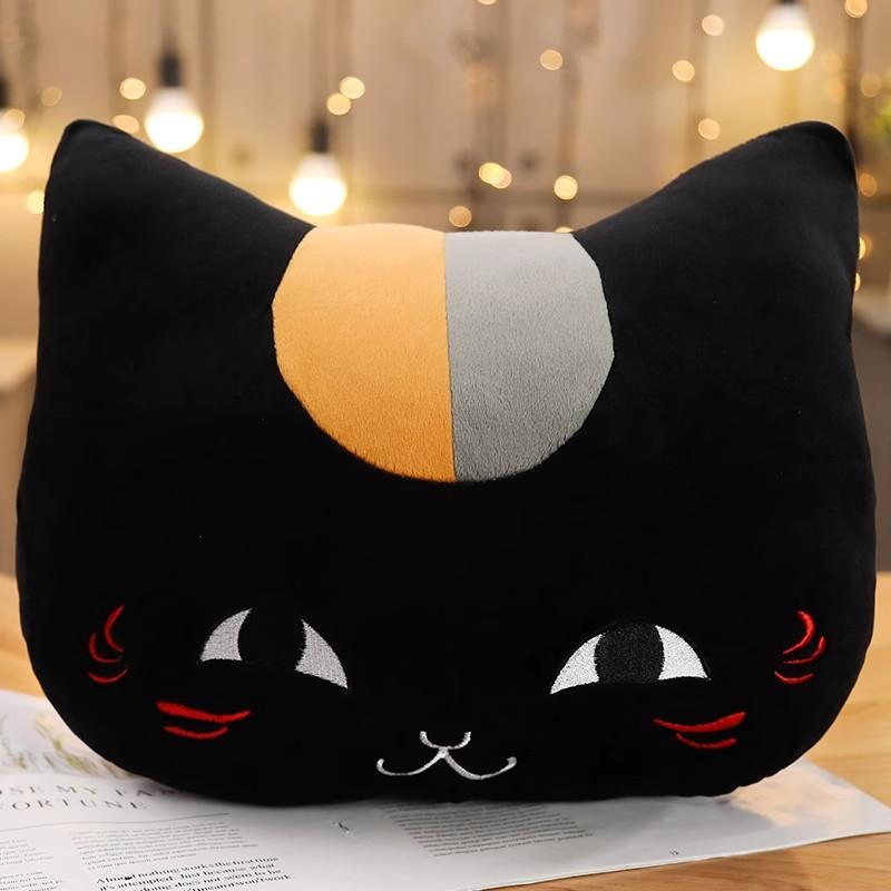 детский милый подарок Зимняя мультяшная плюшевая подушка Грелка для рук Кот учитель Мягкая подушка Для рук Держатель Теплая подушка Подарок. Неэлектрический 35x25cm