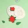 Poinsettia Christmas Flower Silicone Sugarcraft Mold Resin Tools Cupcake Mould Fondant Cake Decorating