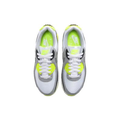 Air Max 90 Blanc Gris Particule Volt Femme CD0490-101