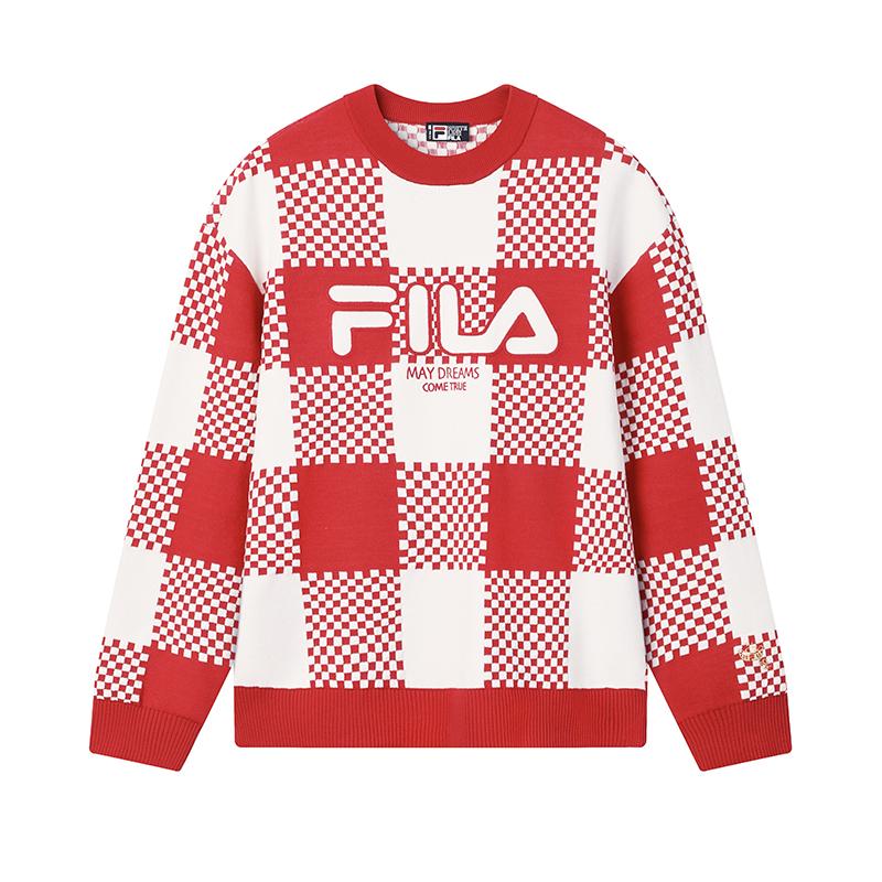 FILA ORIGINALE Sweater Unisex Red F51U619402F-RD 165/88A/S