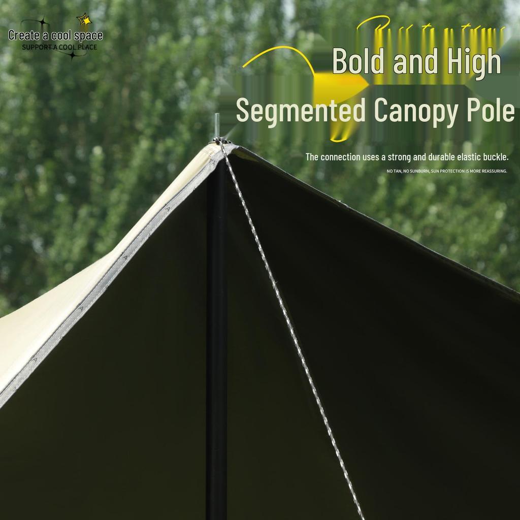 Car Awning Tent: Outdoor Sunshade & Rain Shelter for Vehicles