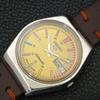 AUTOMATIC 6349A VINTAGE SEIKO 5 JAPAN MENS YELLOW COLOR DIAL WATCH a701445-5 R206b-a701445