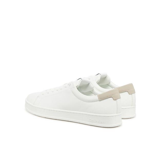Мужские кроссовки Calvin Klein Low top lace up nu hm0hm01758 белые