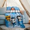 The Octonauts Theme Printed Blanket - Perfect for Couch, Bed, Travel & Outdoor Use | Machine Washable, Cozy & Durable.
