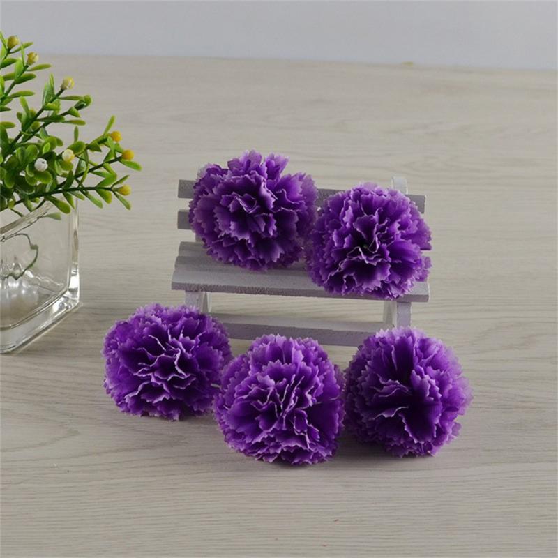 Forever Flowers Natural Looking Soft Party Decoration Imitation Carnation Real Touch Latex Household Accessories Silk Flower