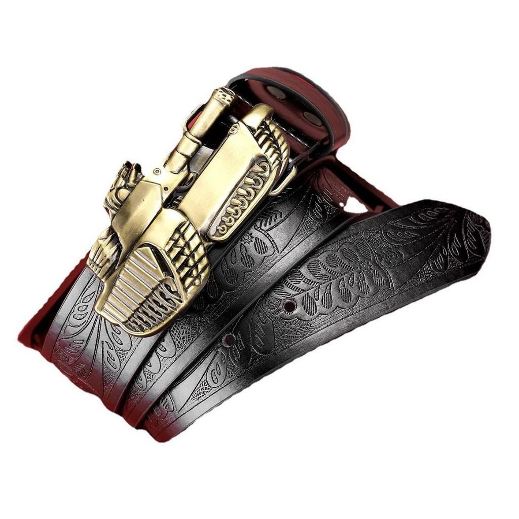 Men's Pu Leather Retro Pattern Adjustable Ethnic Style Belt