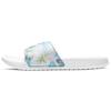 Nike Benassi Jdi Floral Flowers White Blue Slippers 'White Blue' Women's (Unisex) Slide Slippers 618919 115