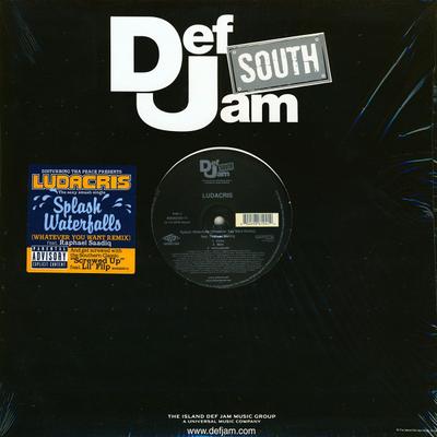 12inch Record LUDACRIS - Splash Waterfalls (Whatever You Wan B000223011 Def Jam South,  2004 US Rap & Hip-Hop/R&B Used