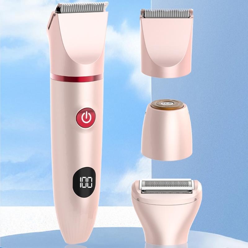 Electric Face Hair Removers Hair Removal Device Face Trimming Tool Washable Device with Digital Screen for Easy Use