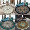 Bohemia Mandala Carpet Living Room Geometric Ethnic Flowers Bedroom Anti-slip Vintage Floor Mat Home Decoration