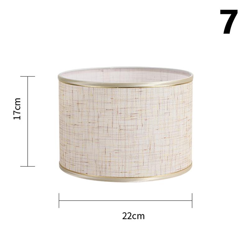 Modern Table Lamp Shade E27 Linen Fabric Lampshade Chandelier Bedside Lamp Floor Light Cover Home Decor Fabric Table Lamp Cover