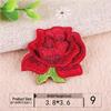 Toppa Ricamata Floreale Giapponese: Design Piccolo ed Esquisito per Decorazione/Riparazione di Abbigliamento
