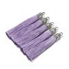 Tone Tassel Pendant Necklace with Beaded Caps for Women