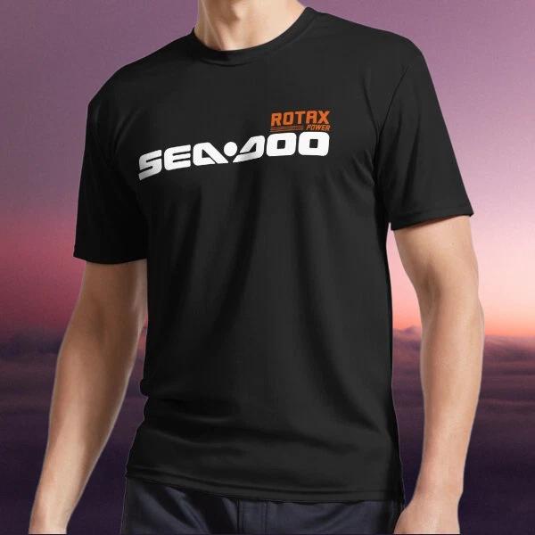 

New Shirt Seadoo Mechanic Rotax Power - Active Logo T-Shirt Funny Size S to 5XL XL