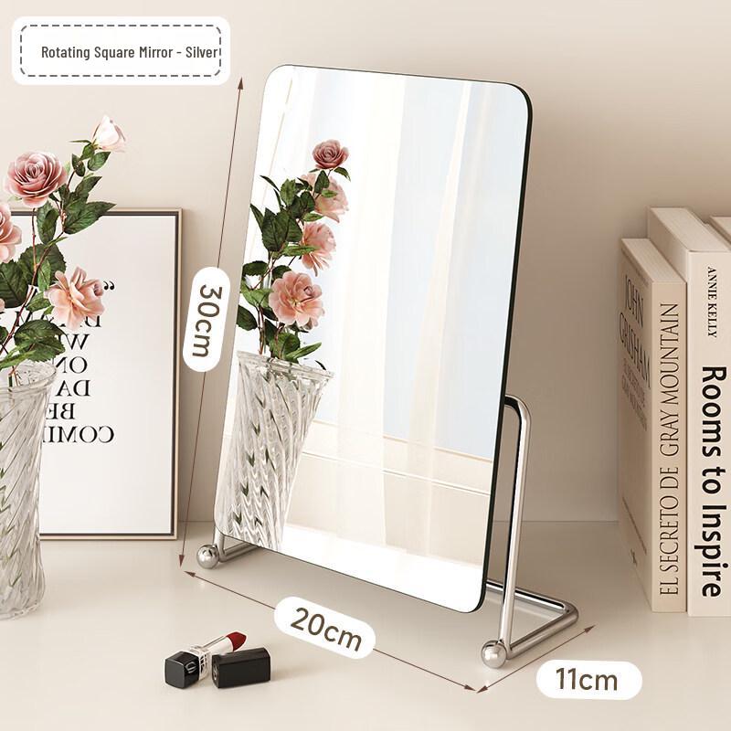 Rotating Dressing Table Makeup Mirror