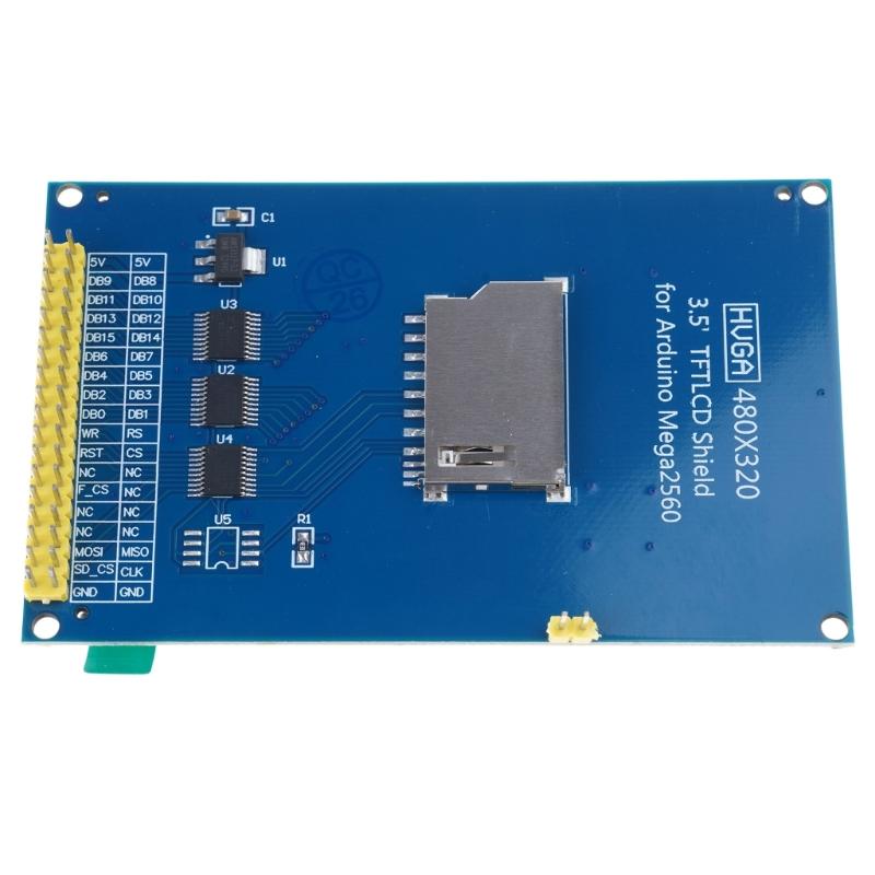 3.5inch TFT LCD Screen 320x480 Pixels High Resolution For Game Development and Visual Projects for MEGA2560 Development
