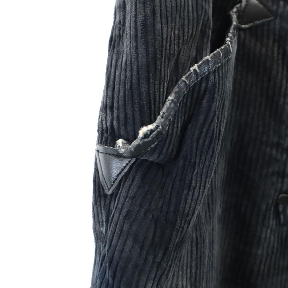 OLD 80s Vintage Black Corps Corduroy Pants Black Logger Pants Men's Used