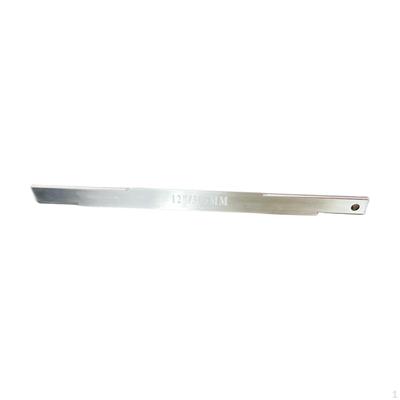 Guitar Neck Notched Straight Edge Gauge, Ruler Luthier Measuring Tools for Folk Guitar,
