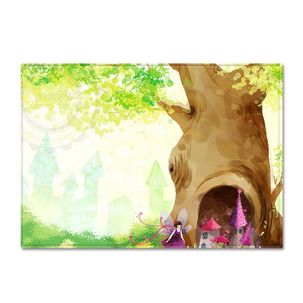 Tree Hole Big Carpet Feather Wind Bedroom Floor Mat Fixed Zhi