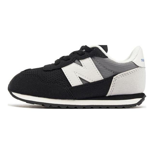 New Balance Nb 237 Sports Durable Low-Top Walking Shoes Baby Shoes Black Gray IH237TG
