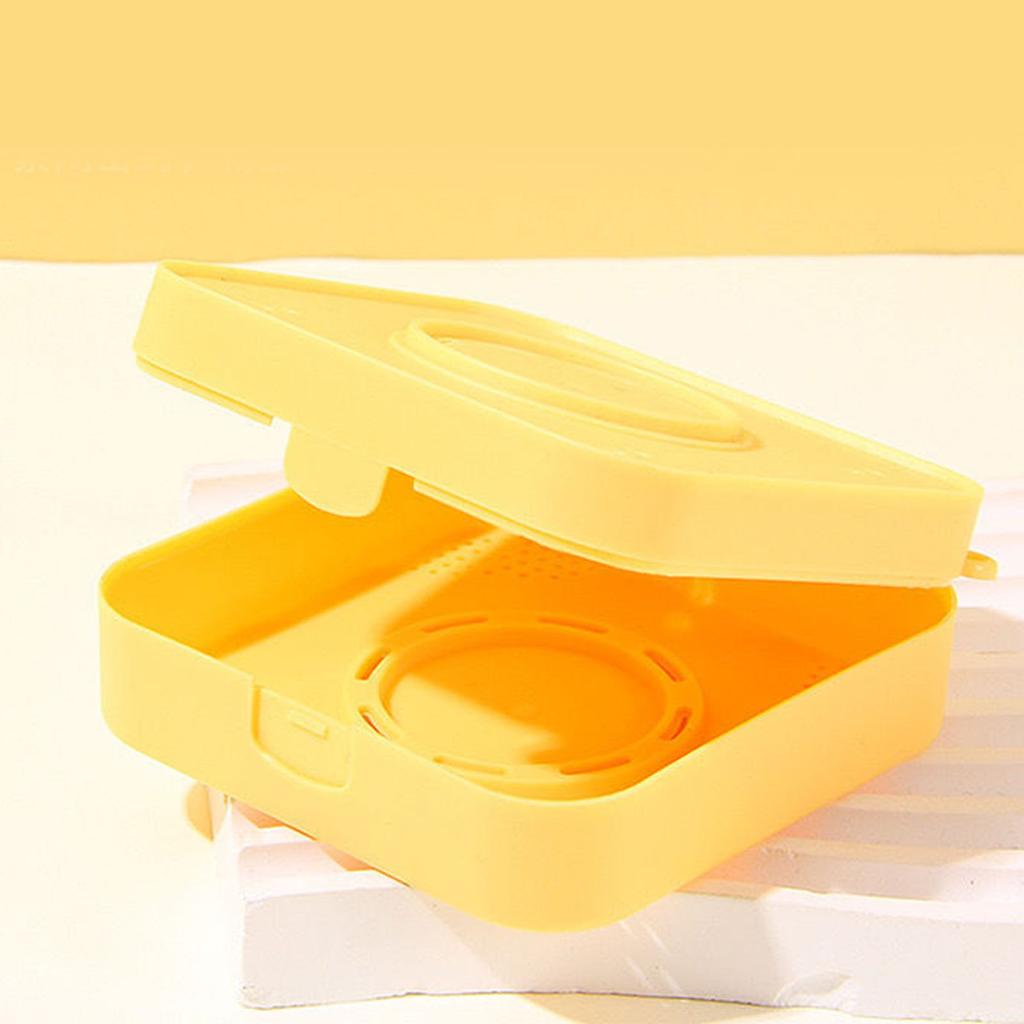Powder Puff Storage Box Home Travel Portable Fashionable Breathable Makeup Puff Container Case for Women