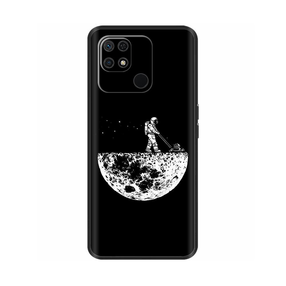 Cover For Xiaomi Redmi 10C Case For Redmi 10C Capas Phone Case Soft Black Silicone Bumper Back Case For Redmi 10C Fundas 6.71"
