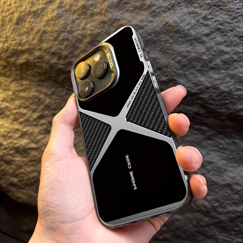 Carbon Phone Case For Tecno Pova Spark Go 30C 20 10 7 Pova 6 Camon 40 30S 20 15 itel P36 A48 S23 Pro 5G Matte Back Cover Fiber