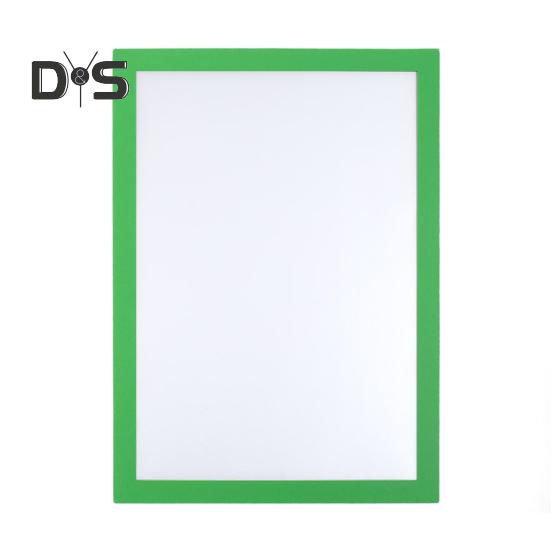 Moldura magnética para fotos, suporte para fotos autoadesivo, tamanho A3/A4, porta-documentos, moldura de exibição para parede, porta, janela, geladeira