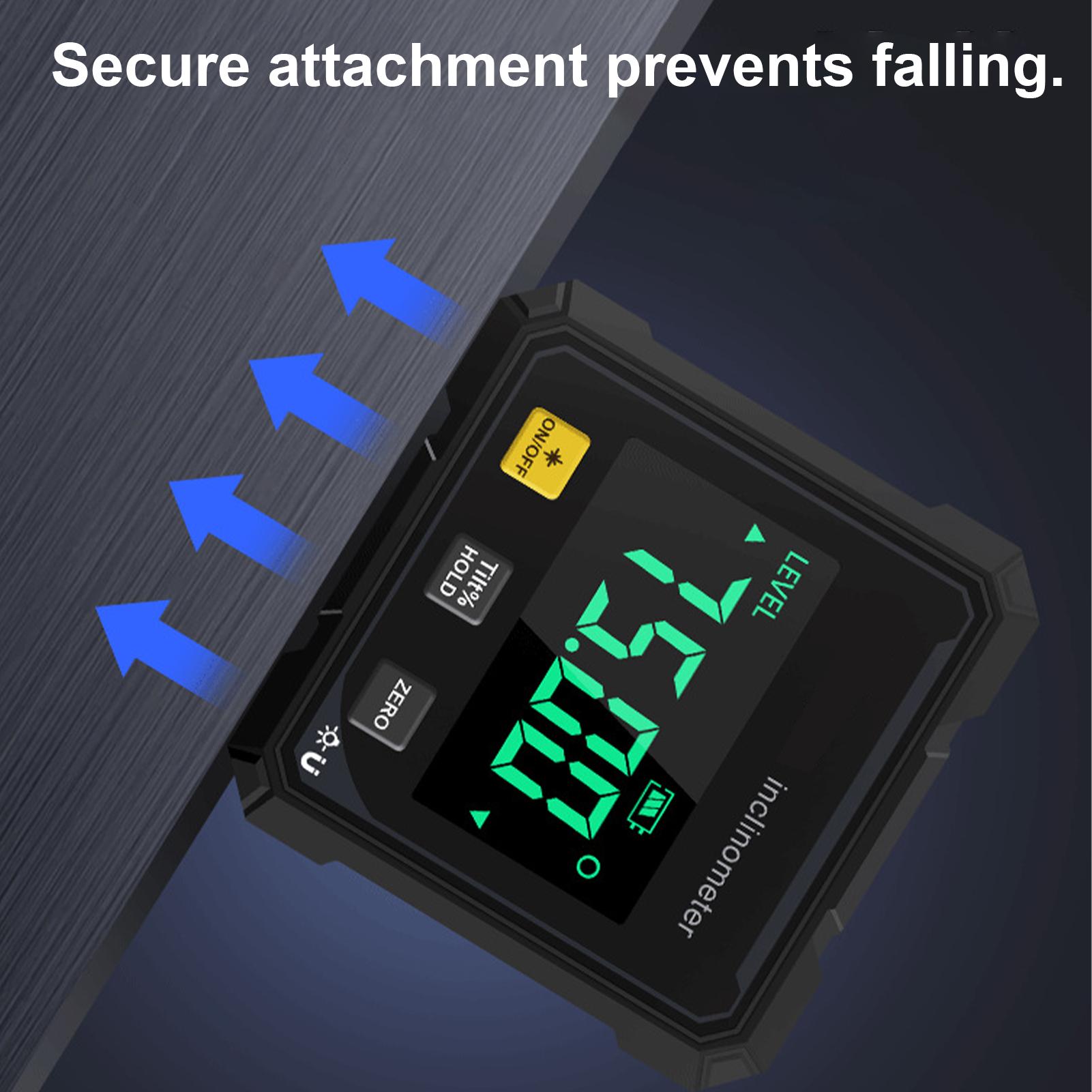 Digital Angle Gauge Magnetic Protractor Inclinometer Level Angle Finder Angle Cube Level Box With Magnet Slopes Measure CN