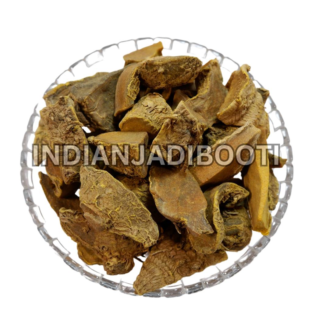 IndianJadiBooti Pure Amba Haldi Whole (Curcuma Amada) | Raw Mango Ginger Roots for DIY Grinding, Oil Infusions, Skincare & Joint Comfort | 250 Grams