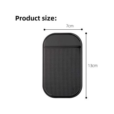 2KS Silikonová protiskluzová podložka na palubní desku auta Držák pro uložení telefonu Protiskluzová lepicí podložka do auta Držák na telefon Doplňky do interiéru auta