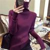 Women's Spring & Autumn Slim-Fit High-Neck Knit Sweater - Loose Inner Wear Base Layer Top