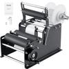 VEVOR Manual Round Labeling Machine, 15-20pcs/min, Bottle Label Applicator for Round Bottles