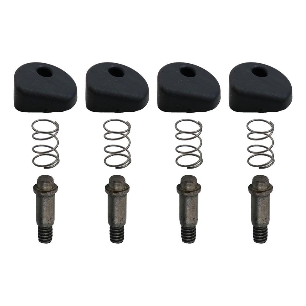 4 Set Replacement Grinder Lock Button Parts for Power Tools Including Springs and Pins Suitable for Model For 9523NB