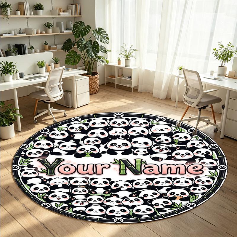 Adorno de Mandala (202) Alfombra de Terciopelo Redonda con Cristales Personalizada con Nombre y Texto Felpudo Personalizado Decoración del Hogar Alfombra de Cristal Antideslizante