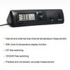 Indoor Convenient Temperature Probe in out Lcd Dual-way Digital Thermometer Clock Thin for Shell Portable Temp Te