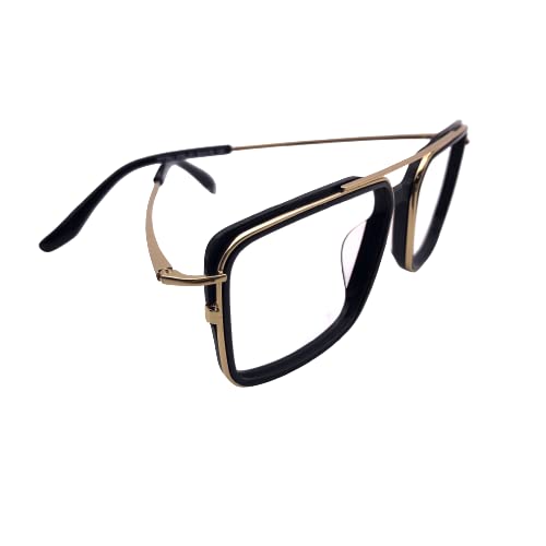 RSINC Vollrandrahmen/Brille/Spektakel, Optisch, Für Männer und Frauen, Goldfarben Schwarz 10738J COL 01 53-18-140 BR - 1 N1 F5-R2MM-67HH